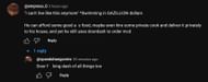 YouTube user @empress_0's comment, stating the streamer could hire a personal chef. (Image via YouTube comments section)